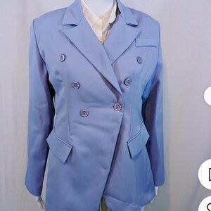 Women's Purple Coat Jennifer James vintage blazer pink NWOT discontinued size 8